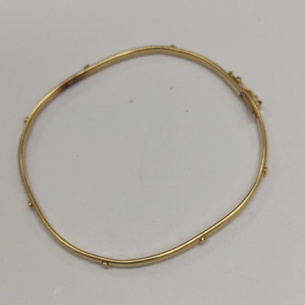 PULSERA RIGIDA ORO 14 K 4,50 GRMS (SEMINUEVO)