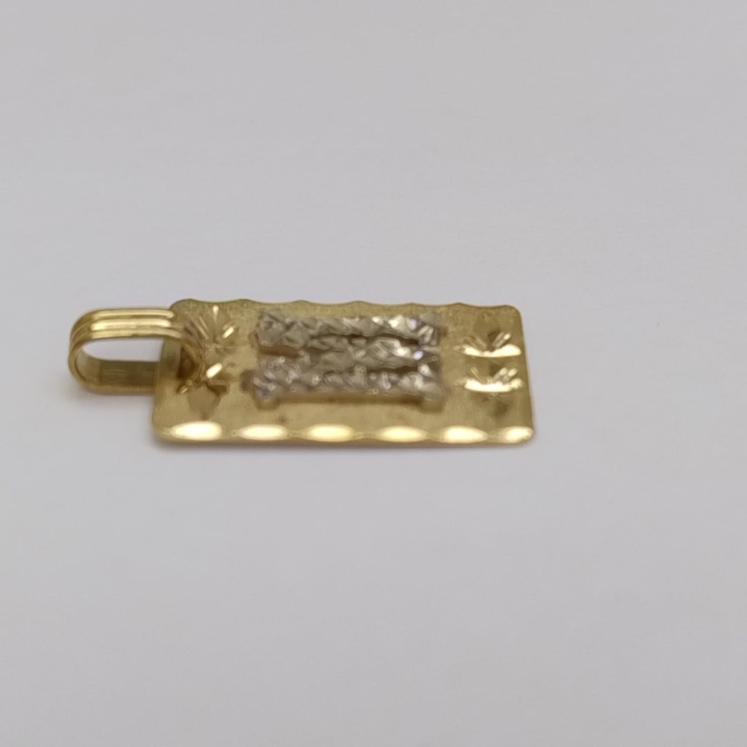 DIJE ORO,RODIADO 14 K 1,80 GRMS (SEMINUEVO)