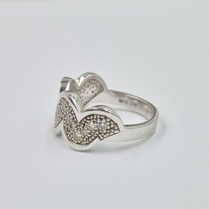ANILLITO ORO,ORO BLANCO 14 K 7,10 GRMS (SEMINUEVO)