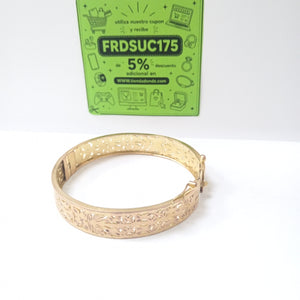 PULSERA RIGIDA ORO 8 K 24.8 GRMS (SEMINUEVO)