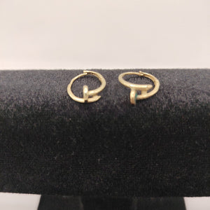 ARETES PAR ORO 10 K 1.7 GRMS (SEMINUEVO)