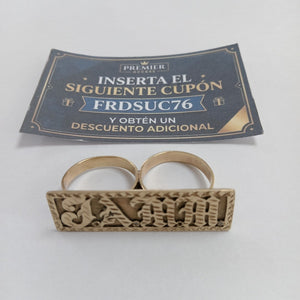 ANILLO ORO 10 K 13,00 GRMS (SEMINUEVO)