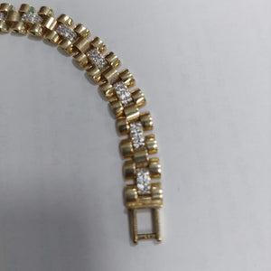 PULSERA ORO 10 K 17.8 GRMS (SEMINUEVO)