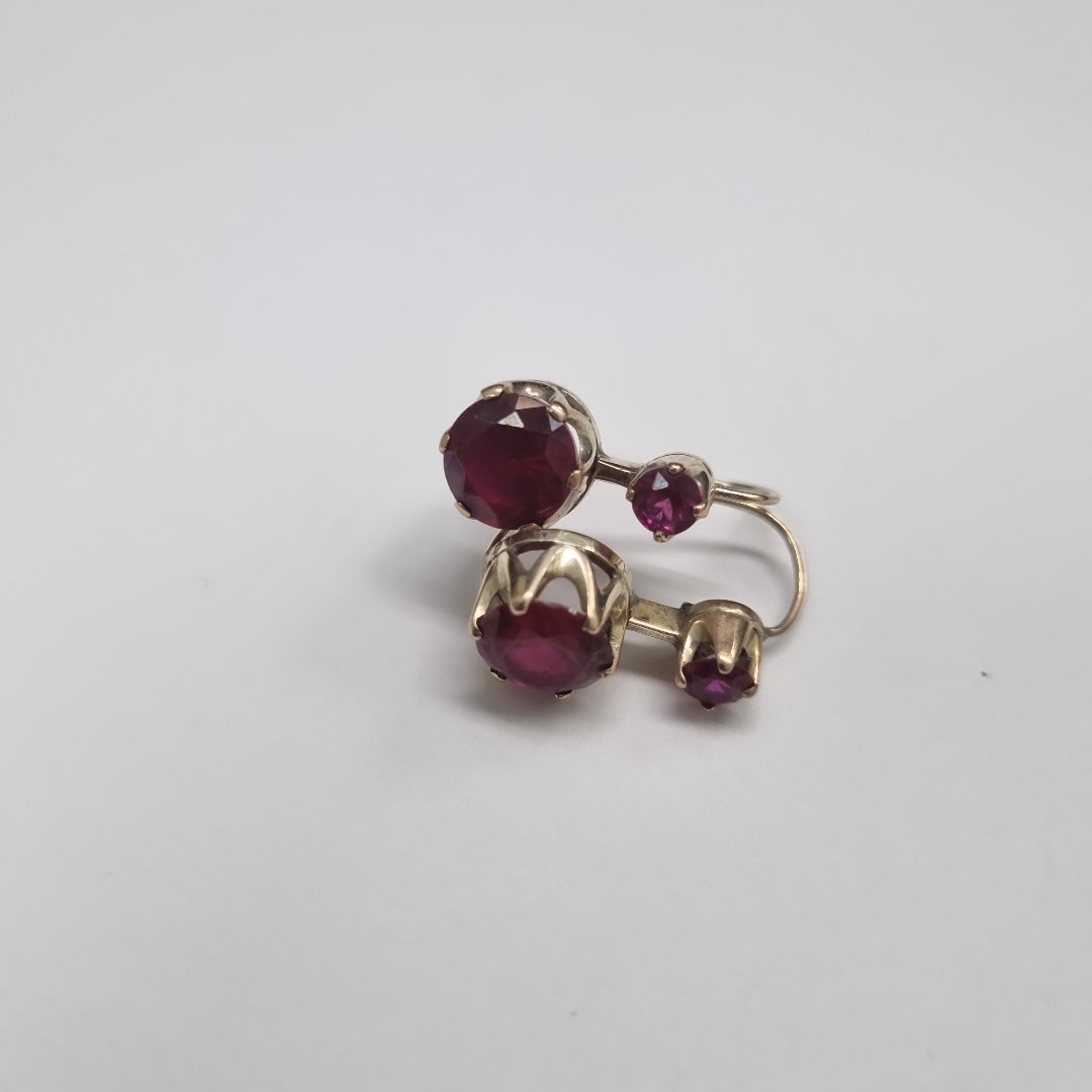 ARETES PAR ORO 10 K 3.6 GRMS (SEMINUEVO)