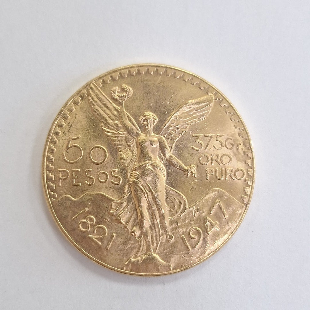 K1 41.6 GRMS 21 K IDENTIFICACIÓN MONEDA NOMINATIVA MONEDAS PESOS 50 PESOS (SEMINUEVO)