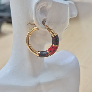 ARRACADAS PAR ORO 14 K 3 GRMS (SEMINUEVO)