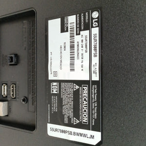 PANTALLA LG 55UR7800PSB (2024) 55" LED 4K (SEMINUEVO)