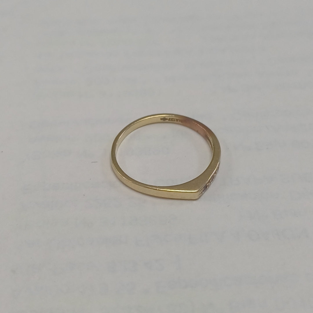 ANILLITO ORO 14 K 1.3 GRMS (SEMINUEVO)