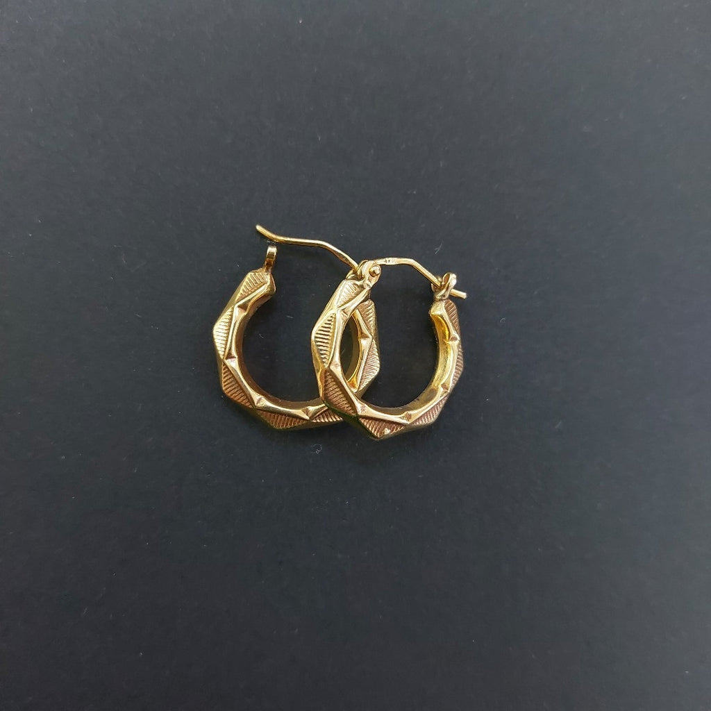 ARETES PAR ORO 14 K 2.8 GRMS (SEMINUEVO)