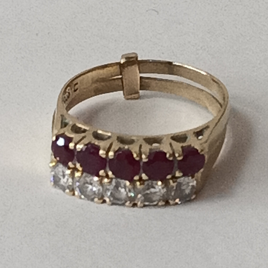 ANILLO ORO 14 K 3.7 GRMS (SEMINUEVO)