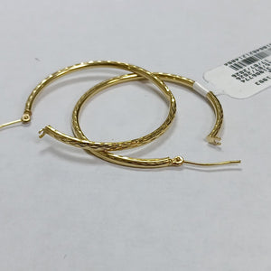 ARRACADAS PAR ORO 14 K 1.4 GRMS (SEMINUEVO)