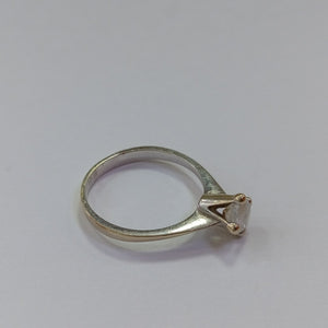 ANILLITO ORO BLANCO 14 K 2.7 GRMS (SEMINUEVO)