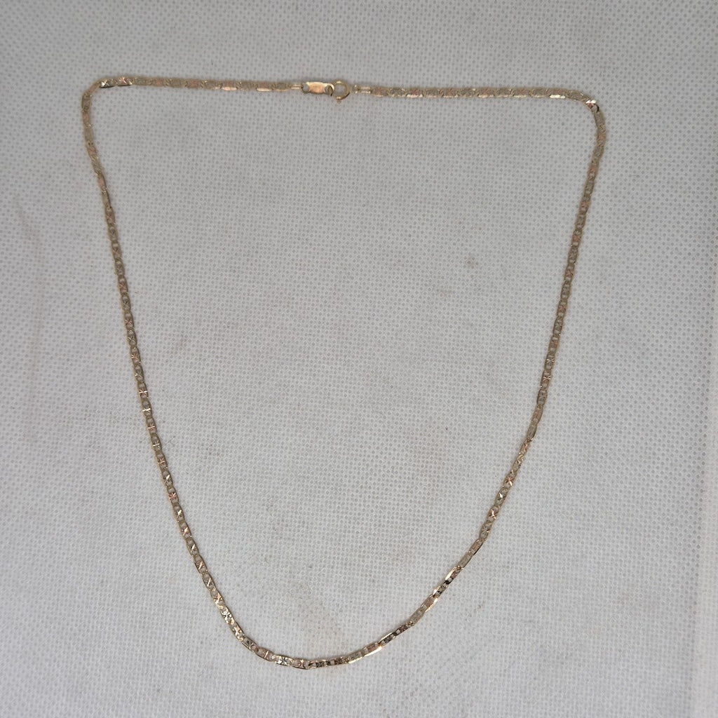 CADENA ORO COMBINADO 10 K 2.6 GRMS (SEMINUEVO)