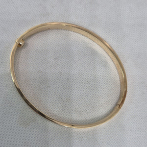 PULSERA RIGIDA ORO 10 K 5.8 GRMS (SEMINUEVO)