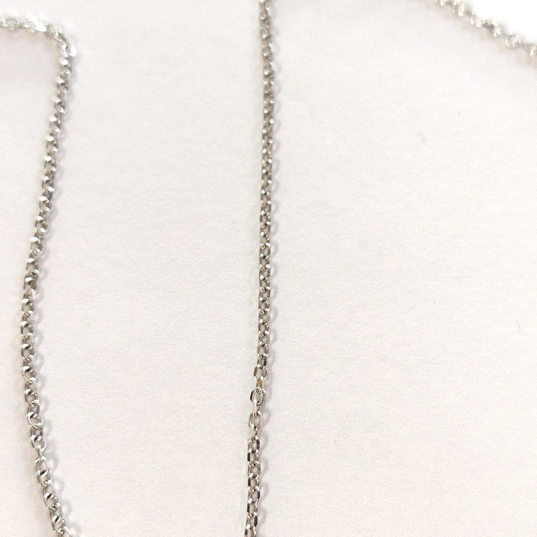 CADENA ORO BLANCO 14 K 2,70 GRMS (SEMINUEVO)