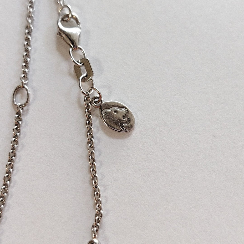 CADENA ORO BLANCO 14 K 3,90 GRMS (SEMINUEVO)