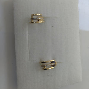 ARETES PAR ORO 14 K 2,50 GRMS (SEMINUEVO)