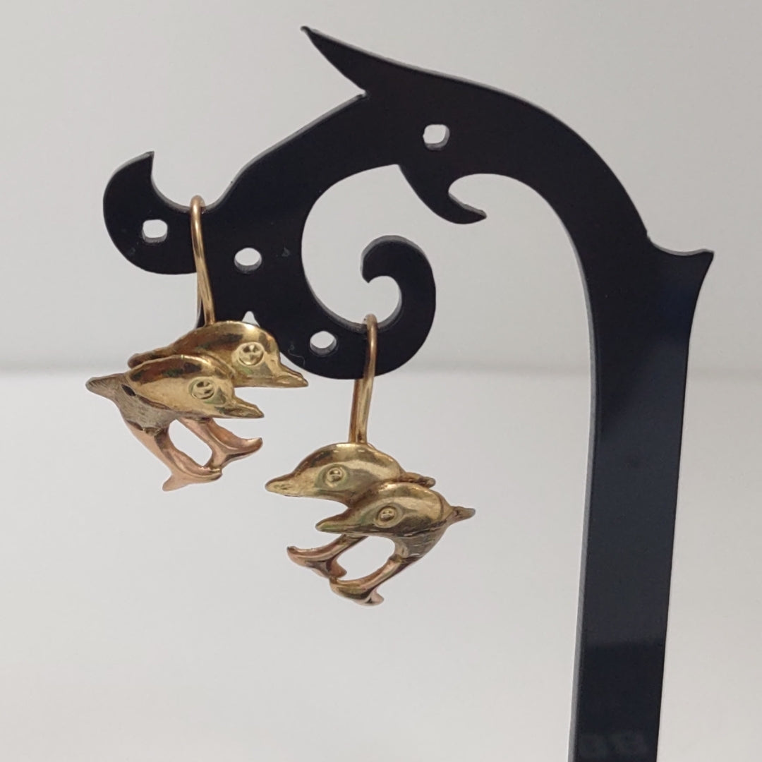 ARETES PAR ORO 10 K 1.5 GRMS (SEMINUEVO)