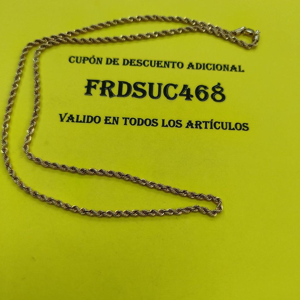 CADENA ORO 10 K 4.2 GRMS (SEMINUEVO)
