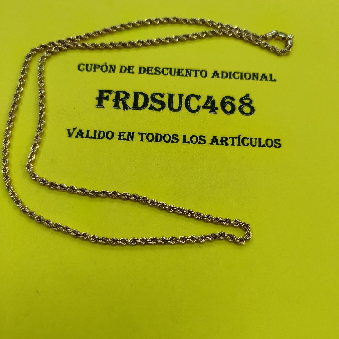 CADENA ORO 10 K 4.2 GRMS (SEMINUEVO)