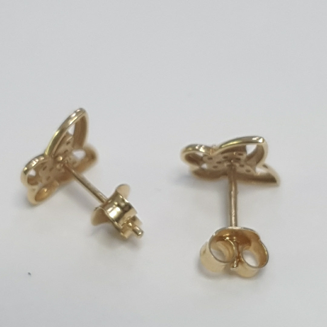 BROQUELES PAR ORO 14 K 1.4 GRMS (SEMINUEVO)