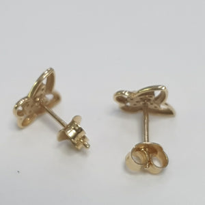 BROQUELES PAR ORO 14 K 1.4 GRMS (SEMINUEVO)