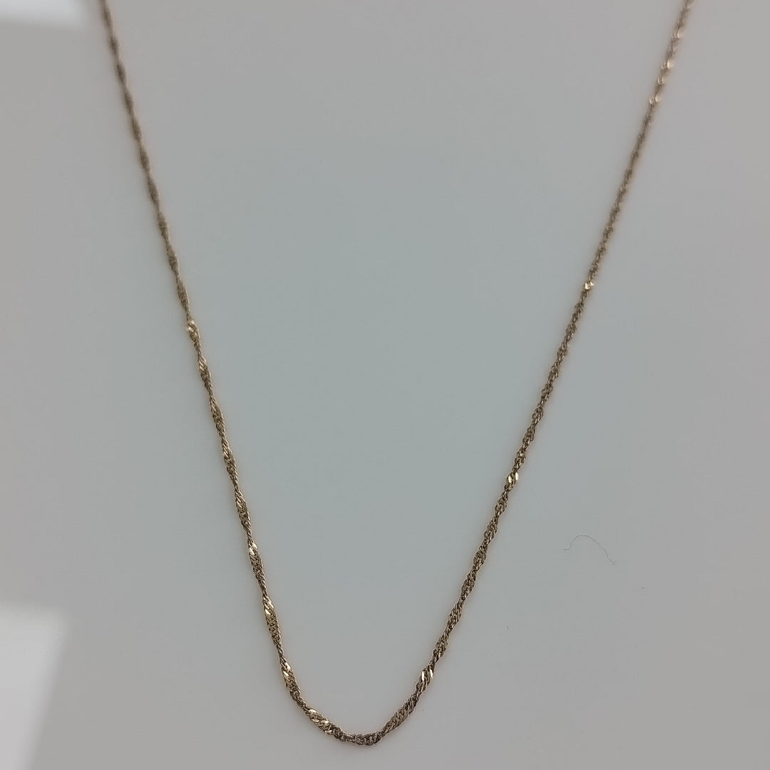 CADENA ORO 14 K 0,70 GRMS (SEMINUEVO)