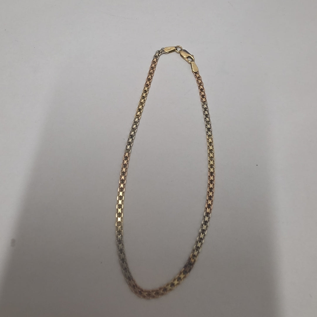 PULSERA ORO 14 K 2.6 GRMS (SEMINUEVO)