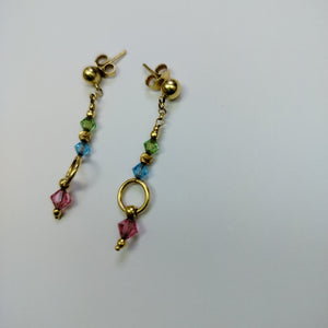 ARETES PAR ORO 14 K 3.1 GRMS (SEMINUEVO)