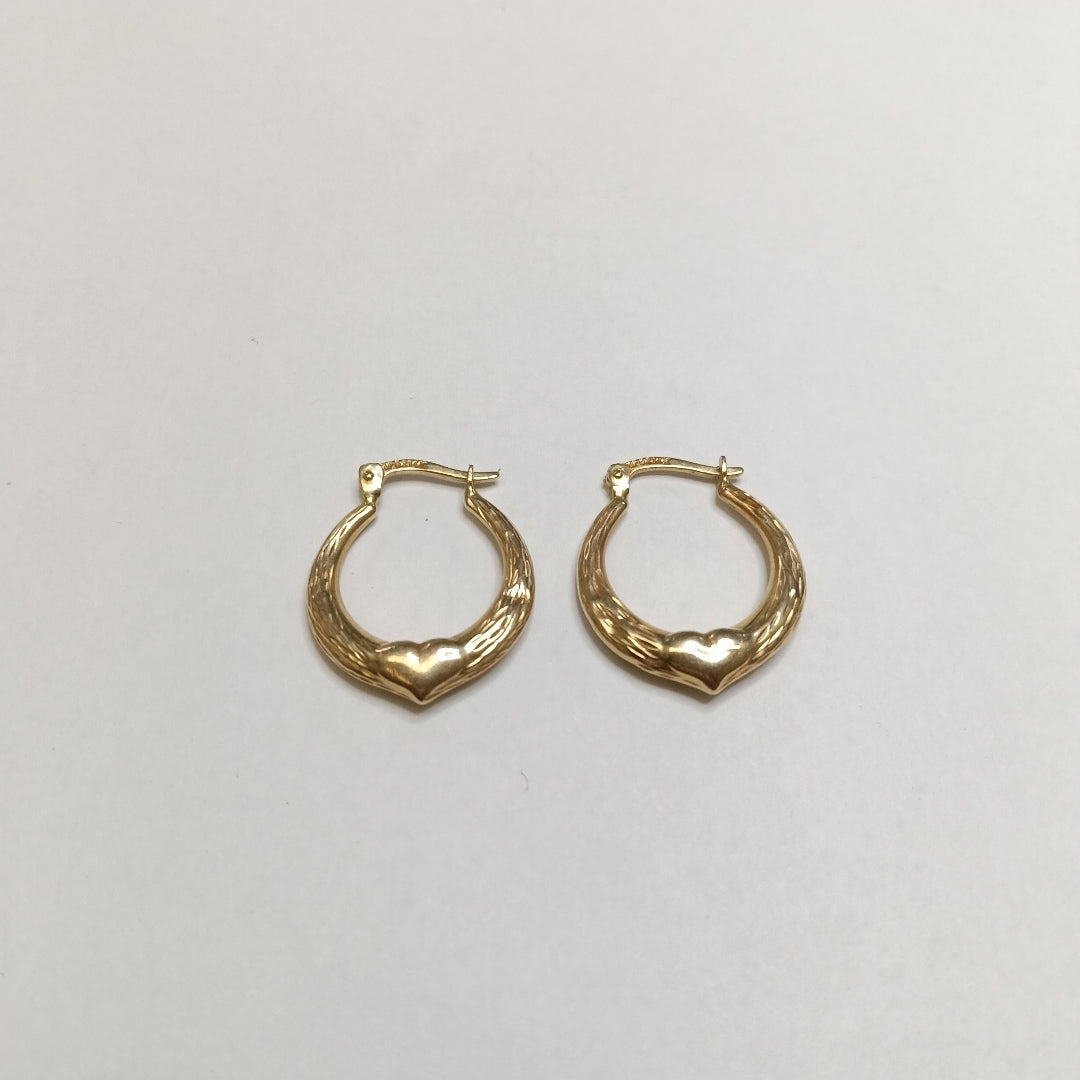 ARRACADAS PAR ORO 14 K 1,70 GRMS (SEMINUEVO)