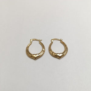 ARRACADAS PAR ORO 14 K 1,70 GRMS (SEMINUEVO)