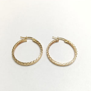 ARRACADAS PAR ORO 14 K 1,70 GRMS (SEMINUEVO)