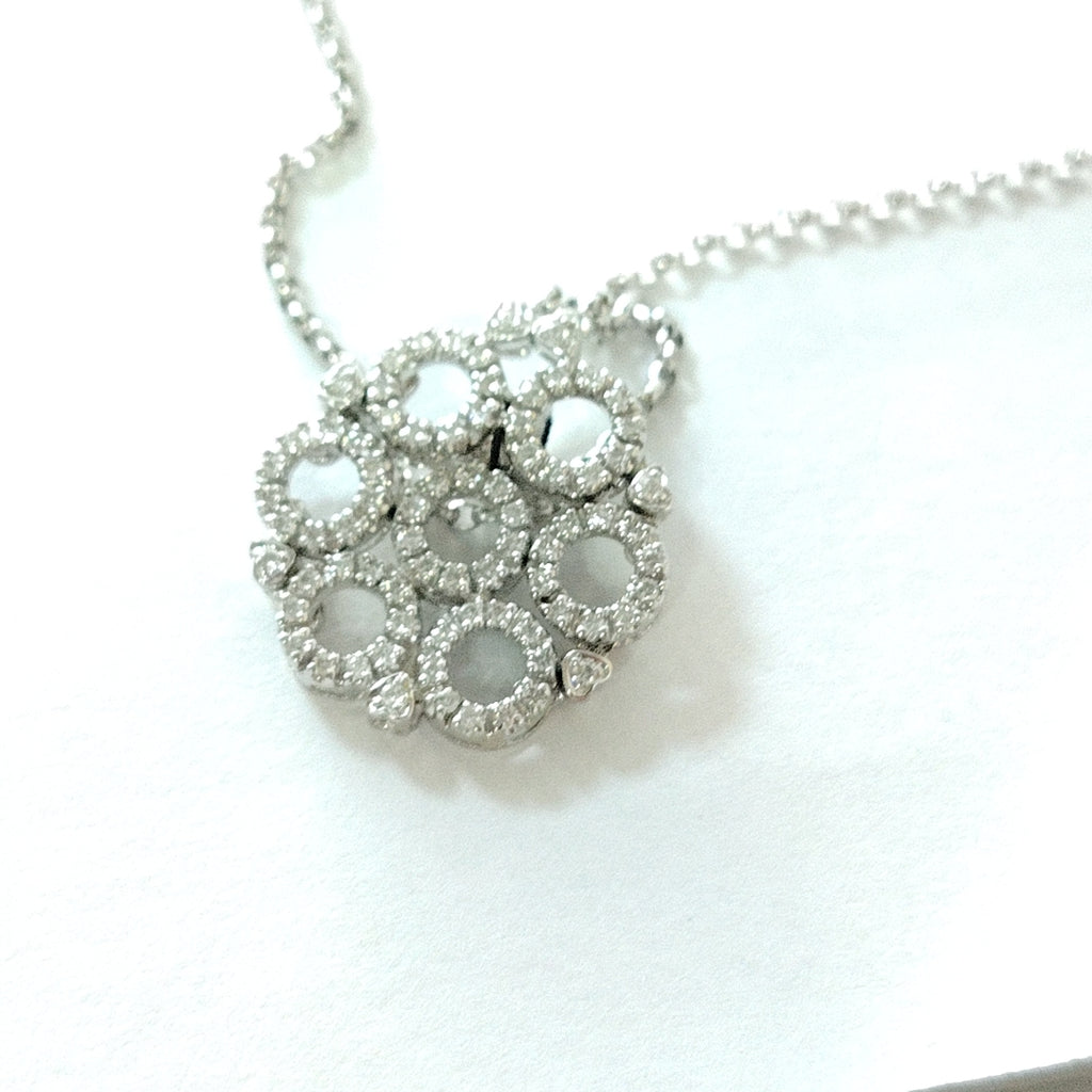 GARGANTILLA ORO BLANCO 18 K 6,20 GRMS (SEMINUEVO)