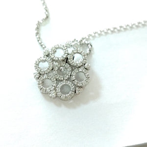 GARGANTILLA ORO BLANCO 18 K 6,20 GRMS (SEMINUEVO)