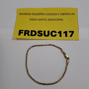 PULSERA ORO 10 K 1,70 GRMS (SEMINUEVO)