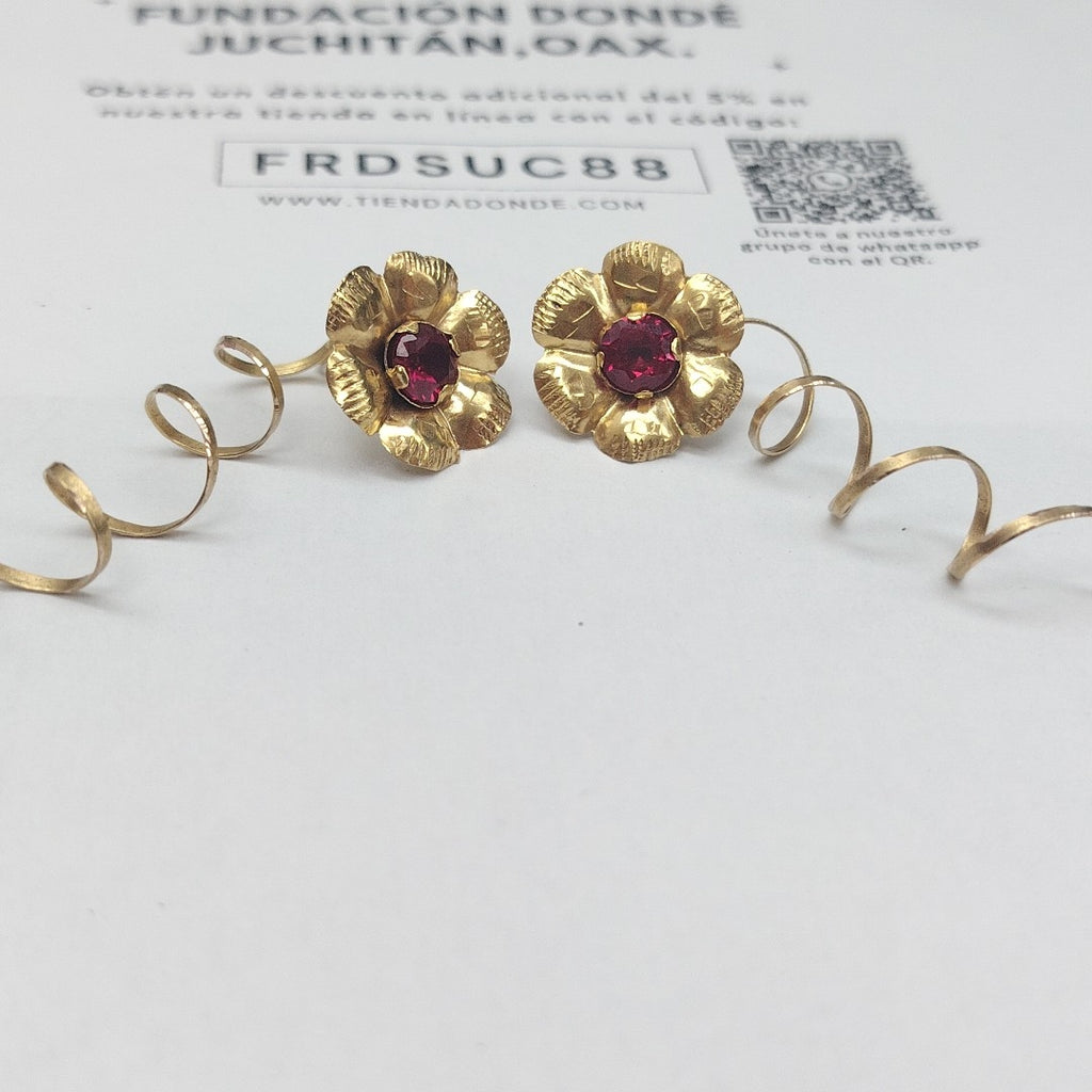ARETES PAR ORO 10 K 2.7 GRMS (SEMINUEVO)