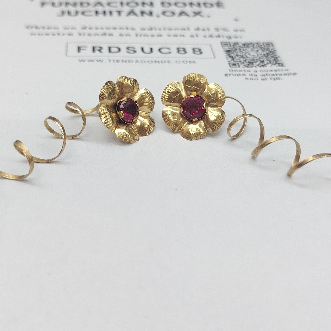ARETES PAR ORO 10 K 2.7 GRMS (SEMINUEVO)
