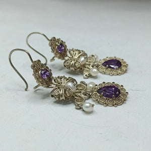 ARETES PAR PLATA 10,30 GRMS (SEMINUEVO)