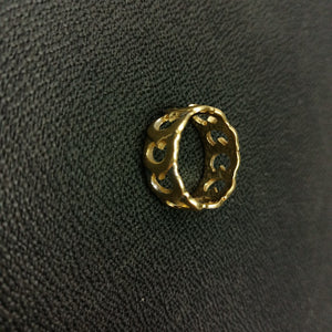 ANILLO ORO COMBINADO 14 K 8,00 GRMS (SEMINUEVO)