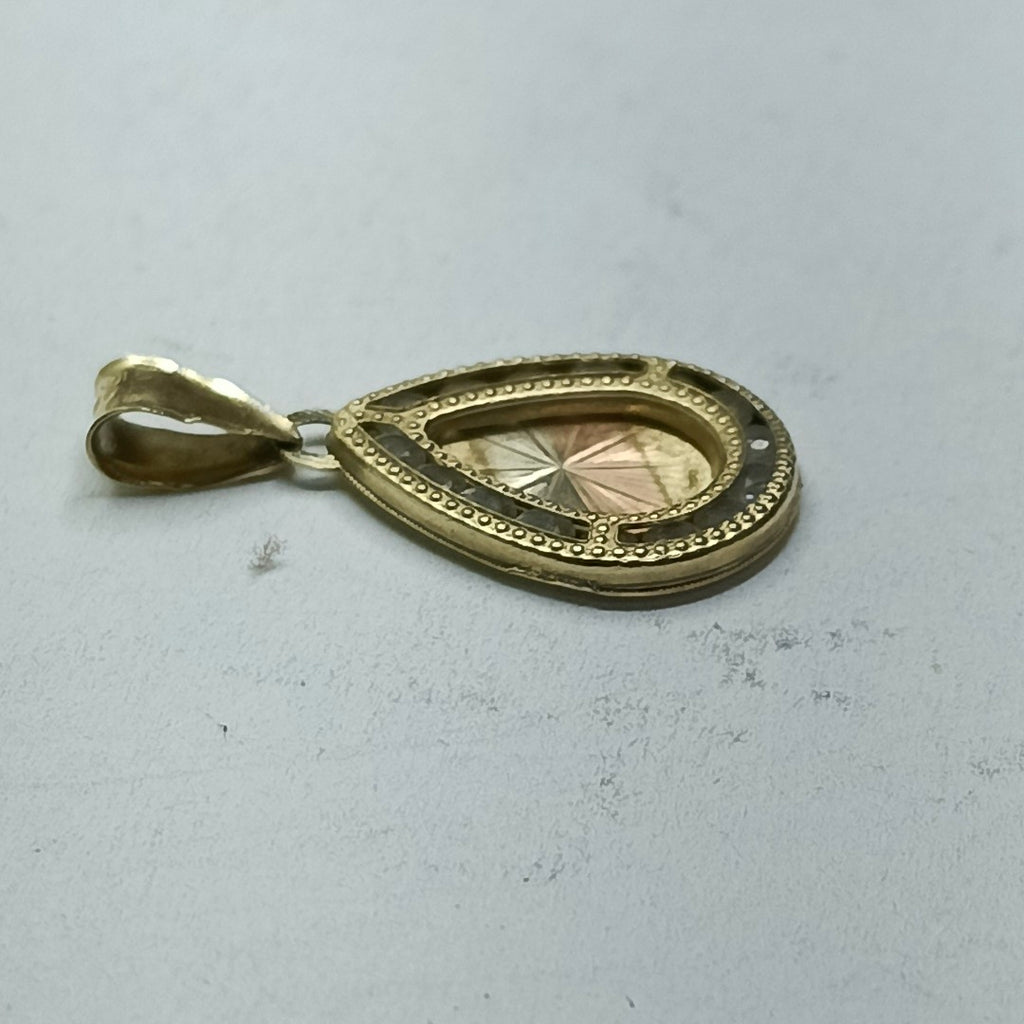 DIJE ORO,ORO COMBINADO 10 K 0,90 GRMS (SEMINUEVO)