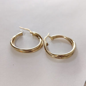 ARRACADAS PAR ORO 8 K 2,20 GRMS (SEMINUEVO)