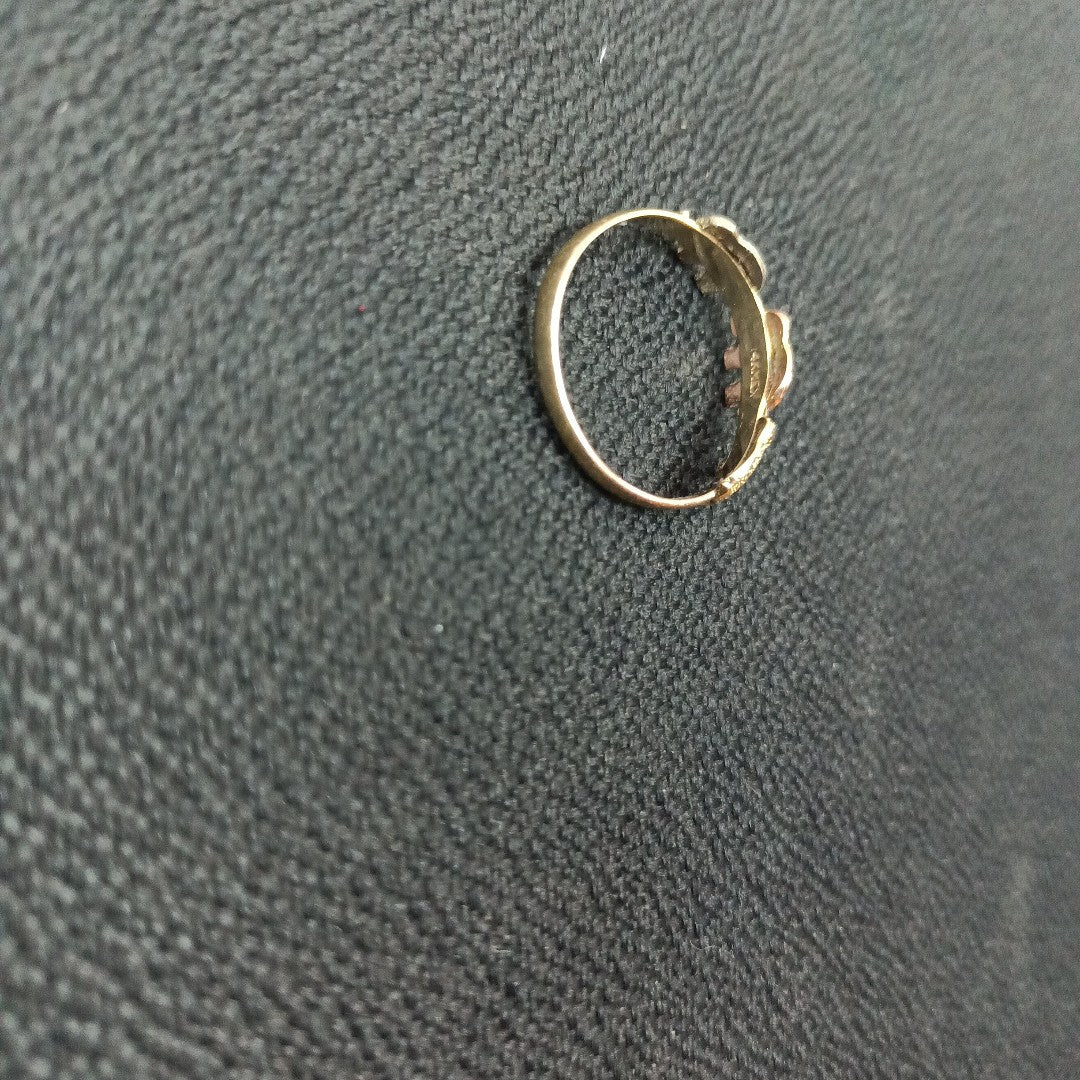 ANILLITO ORO COMBINADO 14 K 2,10 GRMS (SEMINUEVO)