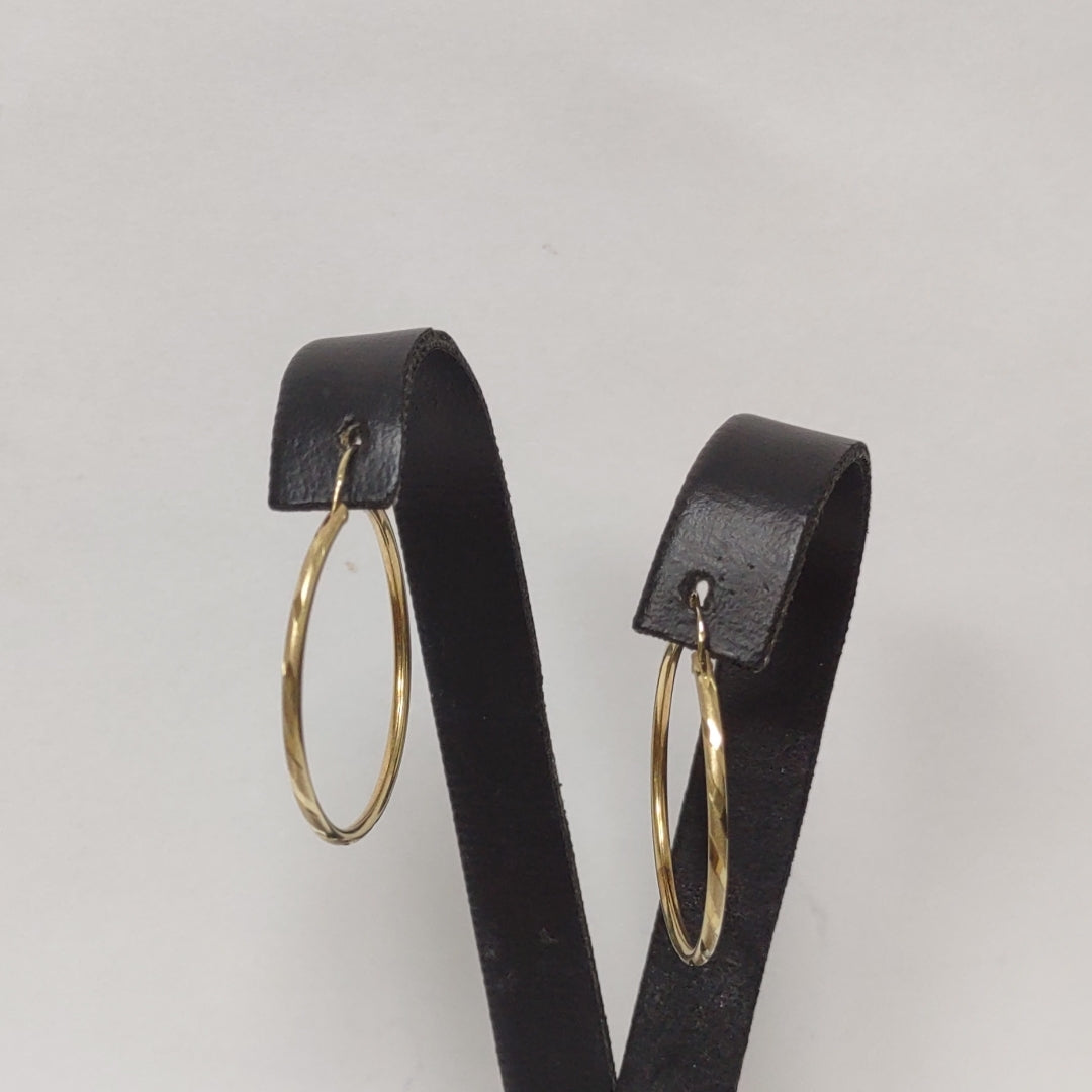 ARRACADAS PAR ORO 10 K 1.6 GRMS (SEMINUEVO)