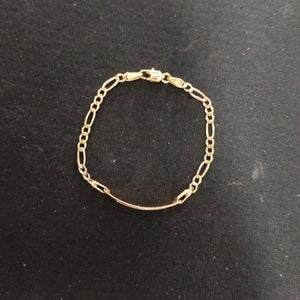 ESCLAVA ORO 14 K 3.4 GRMS (SEMINUEVO)