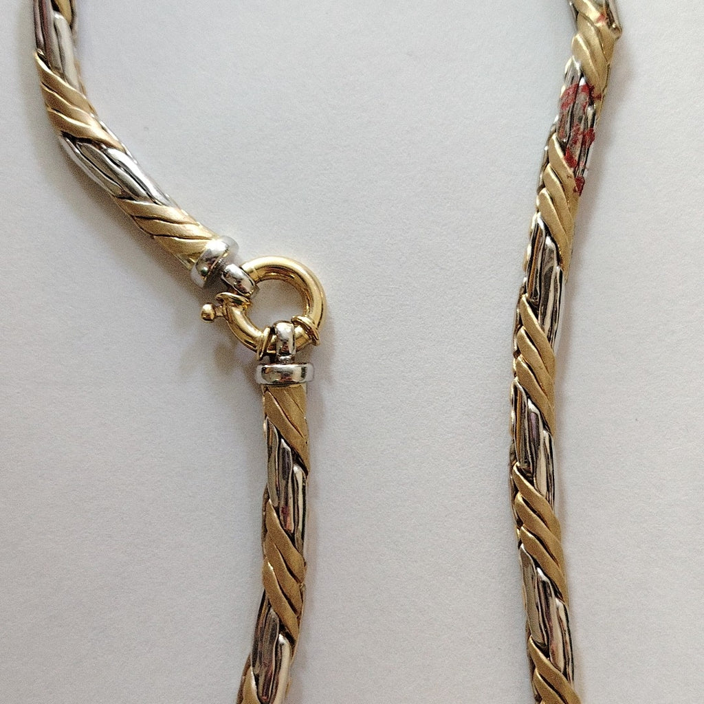 CADENA ORO,ORO BLANCO 14 K 16,70 GRMS (SEMINUEVO)