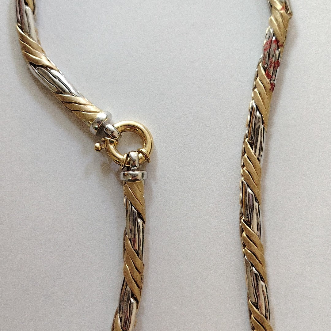 CADENA ORO,ORO BLANCO 14 K 16,70 GRMS (SEMINUEVO)