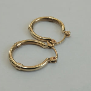 ARRACADAS PAR ORO 14 K 2.1 GRMS (SEMINUEVO)