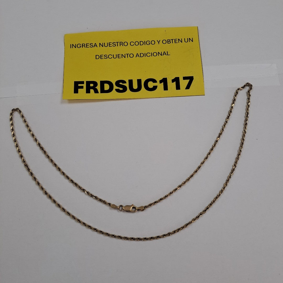 CADENA ORO 14 K 7 GRMS (SEMINUEVO)