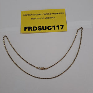CADENA ORO 14 K 7 GRMS (SEMINUEVO)
