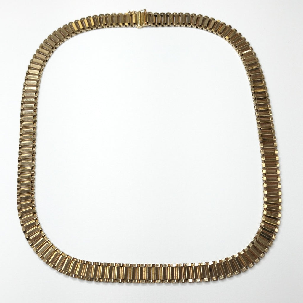 CADENA ORO, ORO BLANCO 14 K 30.4 GRMS (SEMINUEVO)